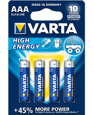 4903 Varta High Energy AAA BL4