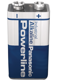 6LR61 Panasonic Powerline 9V Alkaline