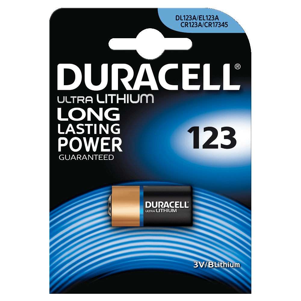 DL123 Duracell Ultra BL1