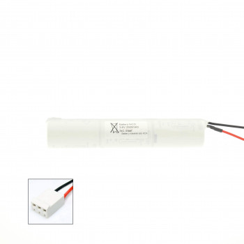 Arts Energy (Saft) NiCd 3,6V 2500mAh 3xC VNT staaf met S19 aansluiting