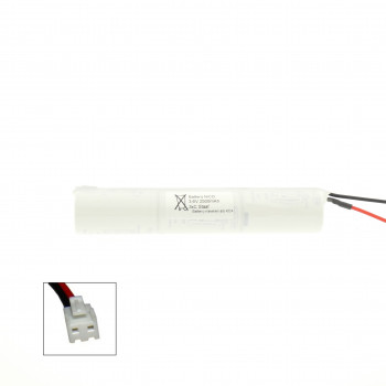 Arts Energy (Saft) NiCd 3,6V 2500mAh 3xC VNT staaf met S04 aansluiting