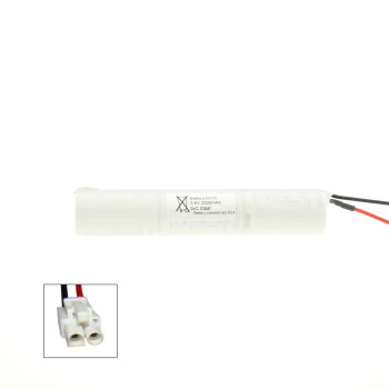 Arts Energy (Saft) NiCd 3,6V 2500mAh 3xC VNT staaf met S02 aansluiting