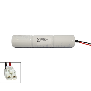 Arts Energy (Saft) NiCd 3,6V 4000mAh 3xD VNT staaf met S02 aansluiting