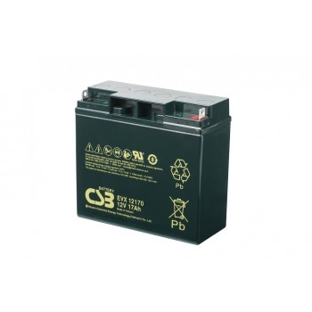 EVX12170B1 - 12V 17Ah Deep Cycle AGM loodaccu van CSB Battery