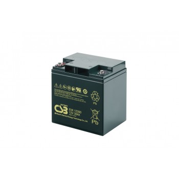 EVX12300 - 12V 30Ah Deep Cycle AGM loodaccu van CSB Battery