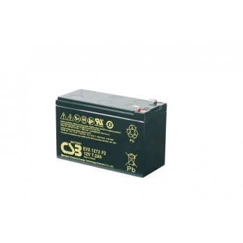 EVX1272 - 12V 7,2Ah Deep Cycle AGM loodaccu van CSB Battery