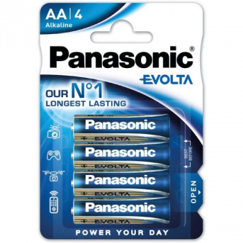 LR6 Panasonic Evolta Alkaline AA BL4