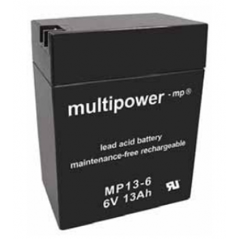 MP13-6 - 6V 13Ah AGM Algemeen gebruik van Multipower