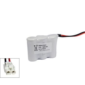 Arts Energy (Saft) NiCd 3,6V 1600mAh 3xCs VNT side by side met S02 aansluiting