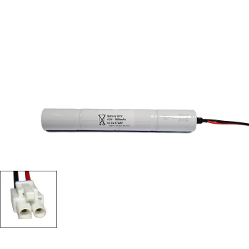 Saft/Arts NiCd 4,8V 1600mAh Cs 4STAAF - Philips aansluiting