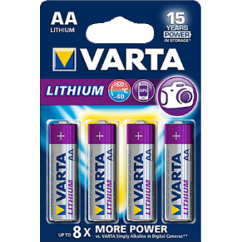 6106 Varta Consumer AA BL4