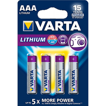 6103 Varta Consumer AAA BL4