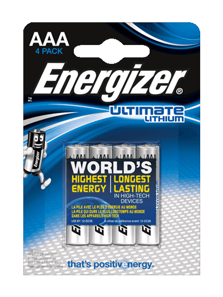 L91 Energizer Ultimate Lithium AAA BL4