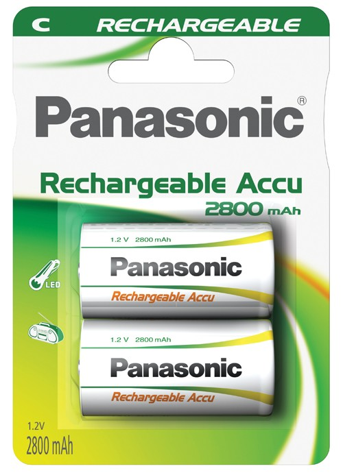 HHR-2SRE Panasonic READY2USE Rechargeable C BL2