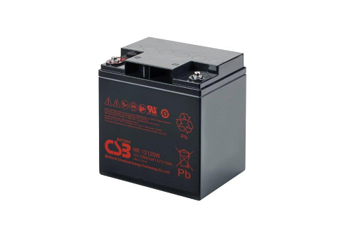 HR12120W - 12V 30Ah 120W AGM High Rate van CSB Battery