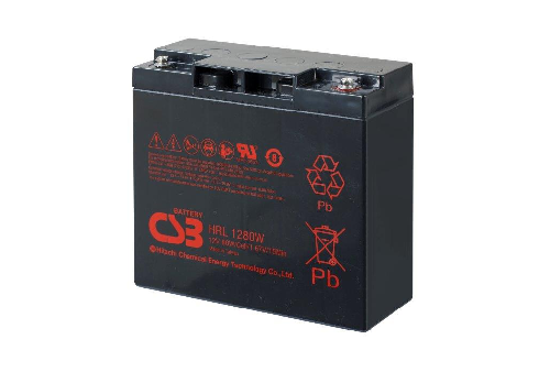 HRL1280W - 12V 20Ah 80W AGM High Rate Long Life van CSB Battery