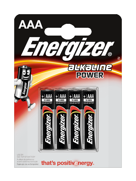 LR3 Energizer Alkaline Power AAA BL4