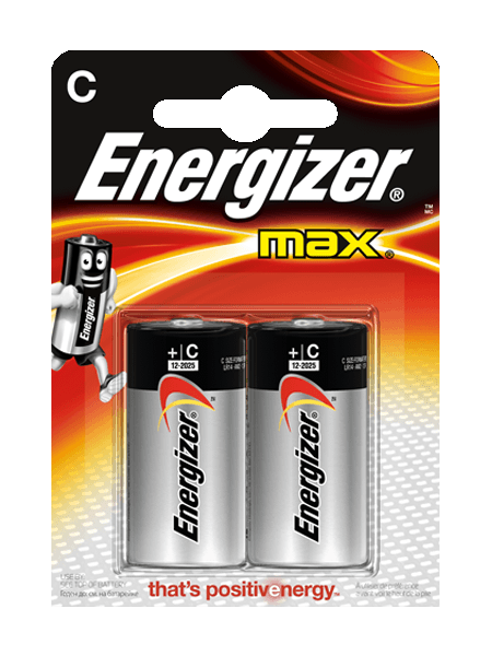 LR14 Energizer Max C BL2