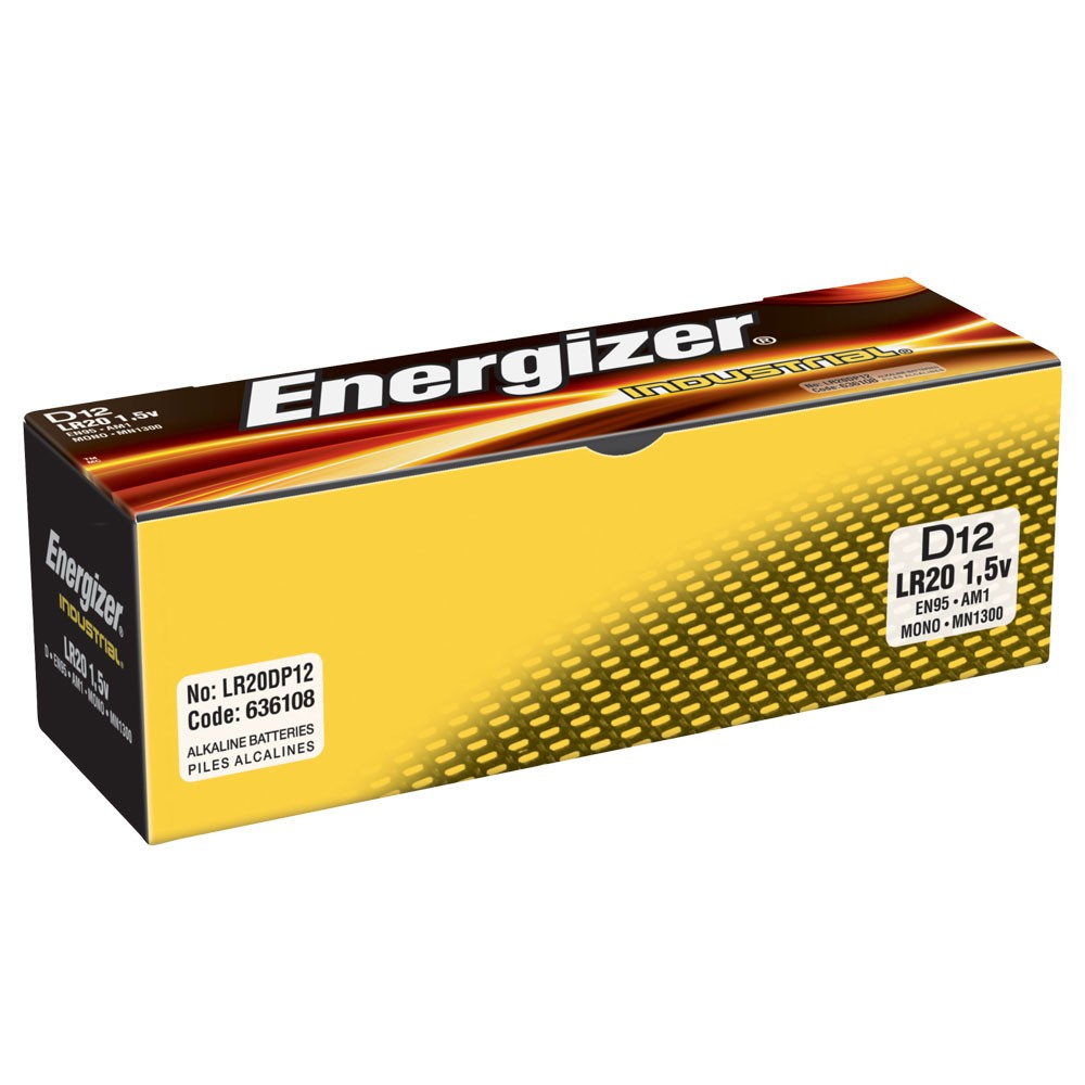 LR20 Energizer Industrial D 