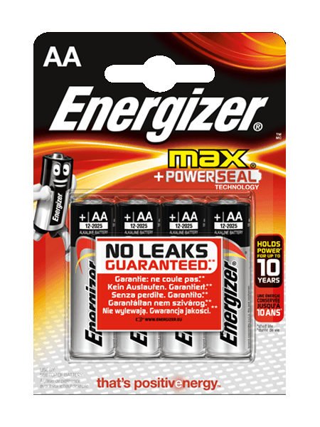 LR6 Energizer Max AA BL4