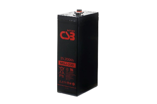 MSJ200 - 2V 205Ah AGM Eencellige serie van CSB Battery