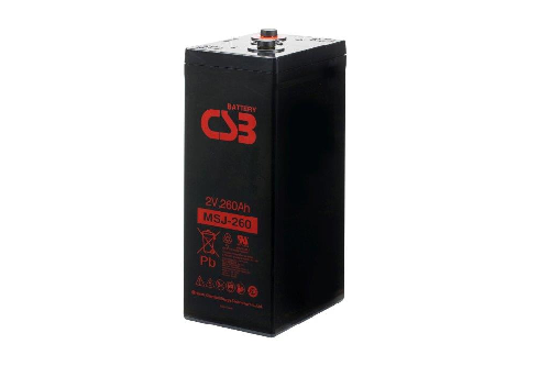 MSJ260 - 2V 260Ah AGM Eencellige serie van CSB Battery