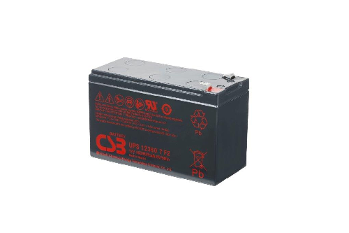 UPS123607 - 12V 7,5Ah 360W AGM Uninterruptible Power Supply van CSB Battery