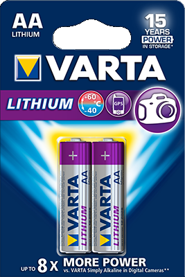 6106 Varta Consumer AA BL2