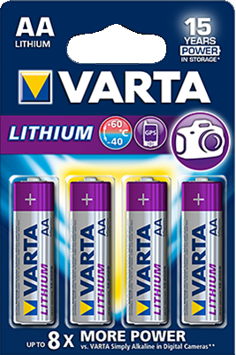 6106 Varta Consumer AA BL4