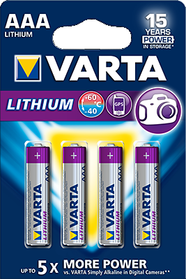 6103 Varta Consumer AAA BL4